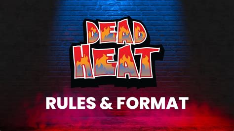 dead heat rules